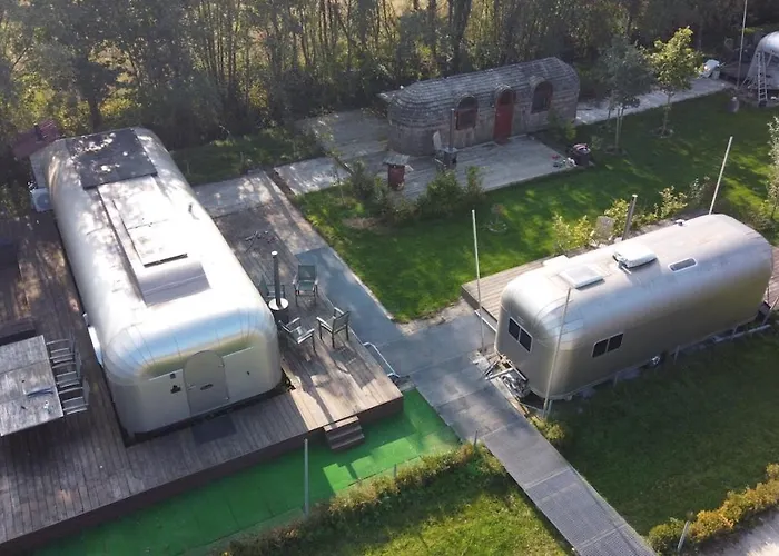 Parco vacanze Tin Town - Unieke Vintage Trailers & Vakantiehuisjes In De